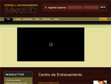 Tablet Screenshot of mikrotikcenter.com